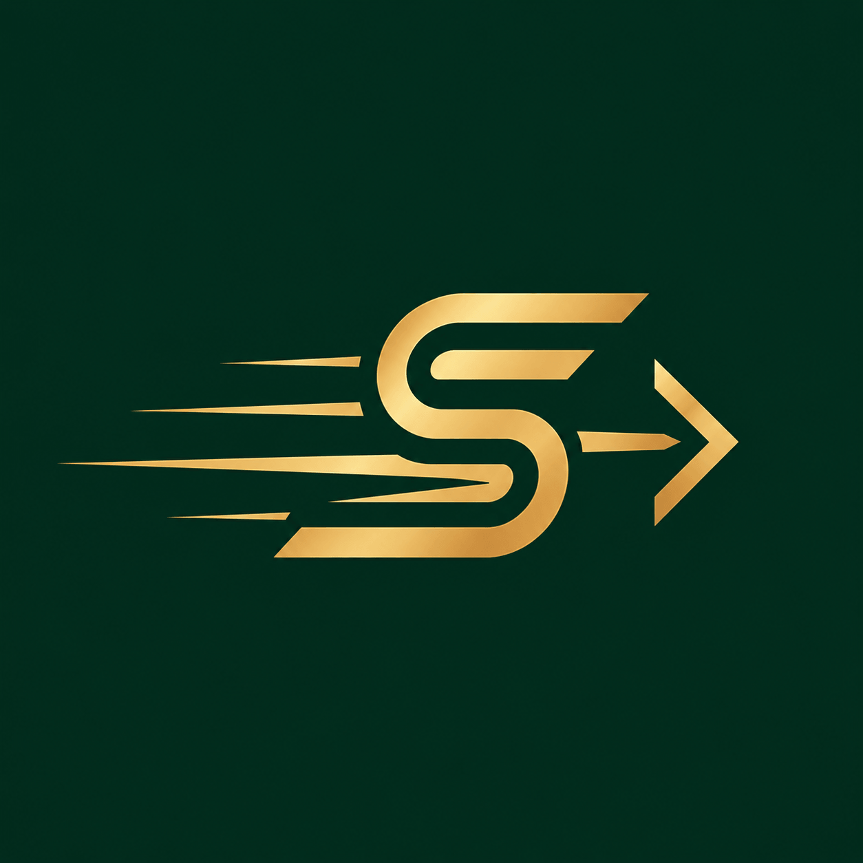 strapin s icon green background